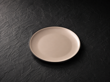 Simple Gold Yuvarlak Sunum Tabak 26 Cm