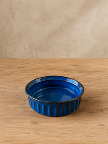 Yuvarlak Fırın Kabı 22,56x5 Cm Reaktif Mavi