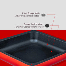 LAVA 2/3 Gastronom Küvet Dikdörtgen 35x32c